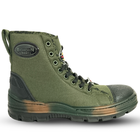 LIBERTY BigHorn King Jungle Shoe PU Sole Olive Green Defence Military Boot