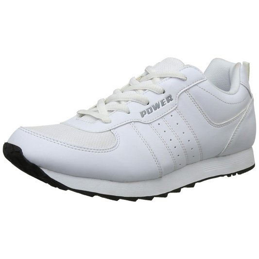 BATA Power White PT Running Sport Shoe (839-1004)