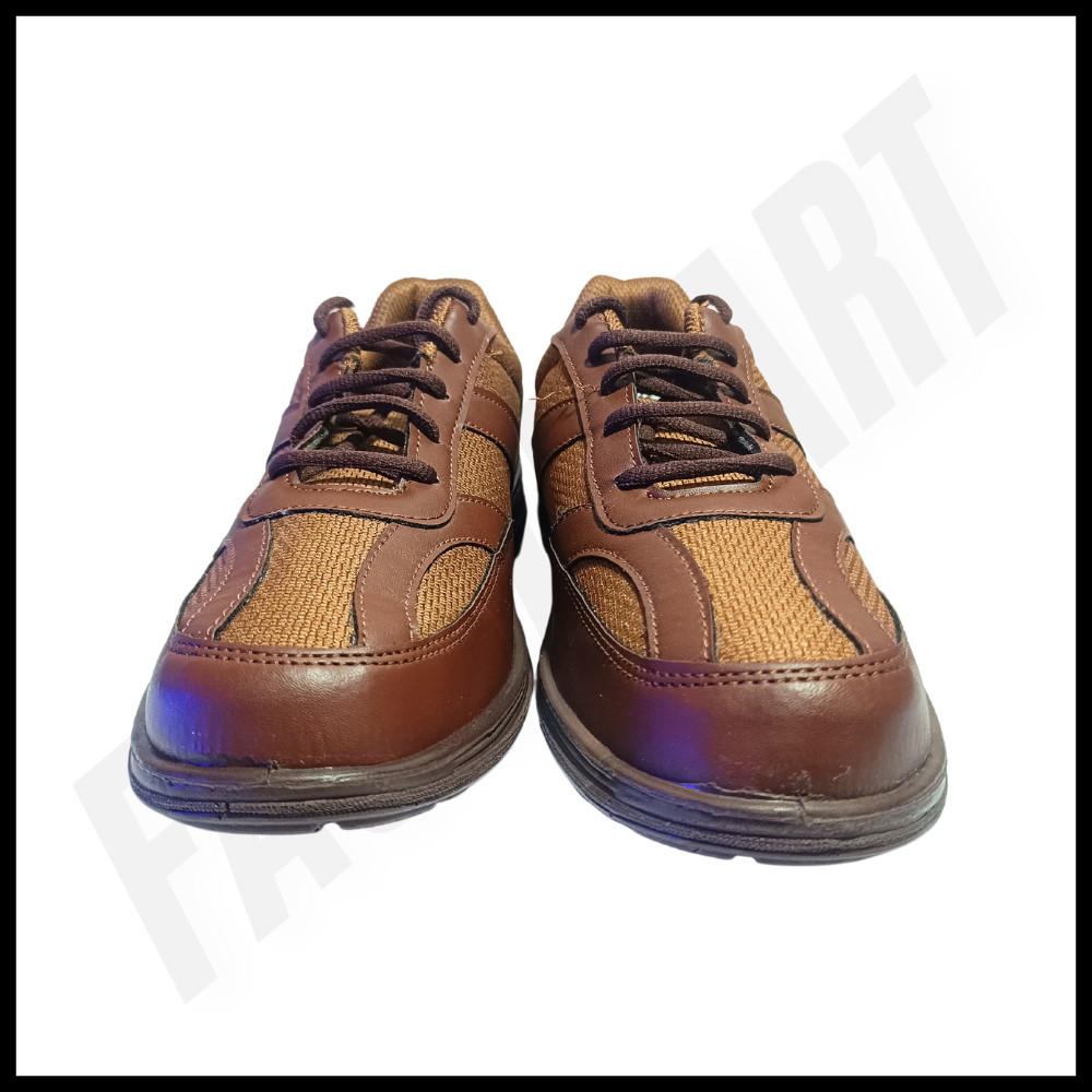 Liberty Fighter Brown Sports Shoe by FaujiMart – Durable, Comfortable, and Stylish