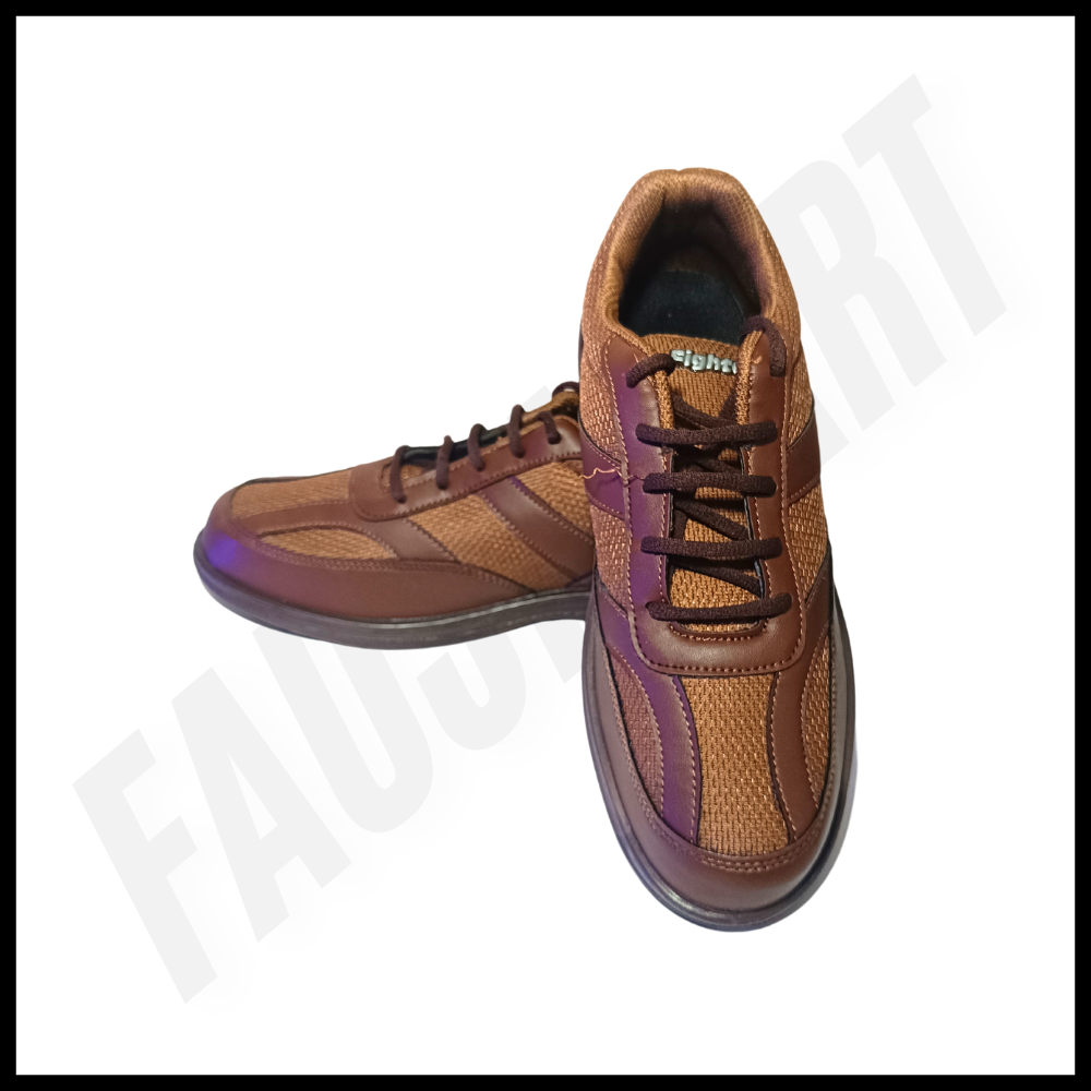 Liberty Fighter Brown Sports Shoe by FaujiMart – Durable, Comfortable, and Stylish