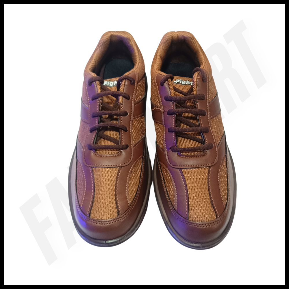 Liberty Fighter Brown Sports Shoe by FaujiMart – Durable, Comfortable, and Stylish