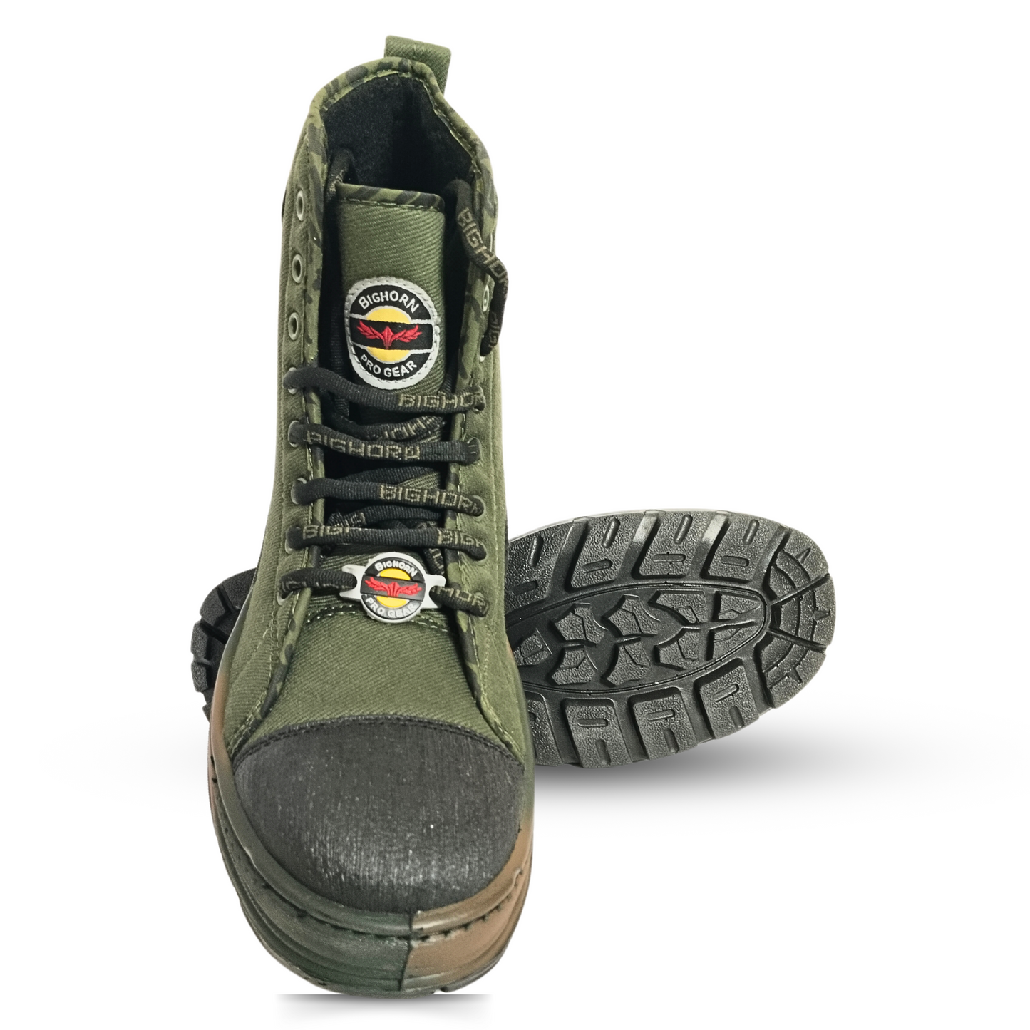 LIBERTY BigHorn King Jungle Shoe PU Sole Olive Green Defence Military Boot