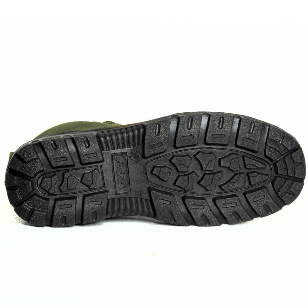 LIBERTY BigHorn Rafale Premium Jungle Shoe Boot PU Sole Olive Green Defence Military Boot