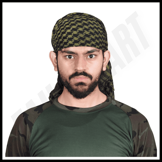 Afghani Patka by FaujiMart with rugged army design and durable fabric
