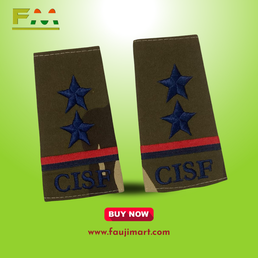 CISF Camoflouge Shoulder Flap Sub Inspector