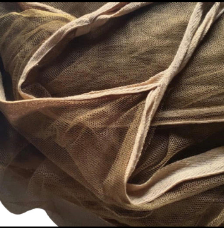 Mosquito Net Single Bed Premium Machardani Khaki Colour